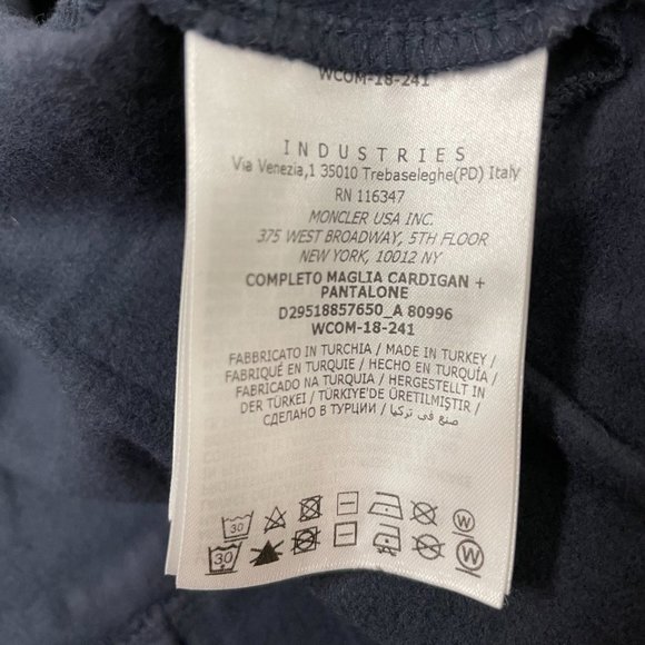 NWT Moncler Cardigan and Pants Set - Picture 9 of 14